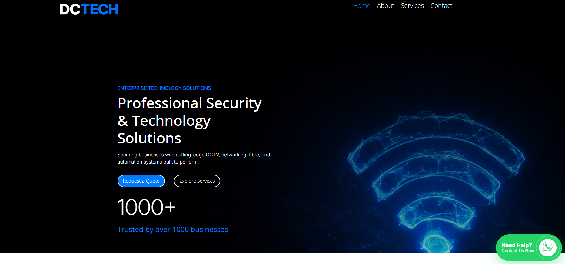 DC Tech Enterprise website